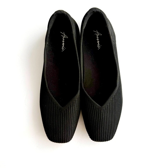 Arromic Black Flats - Picture 1 of 6